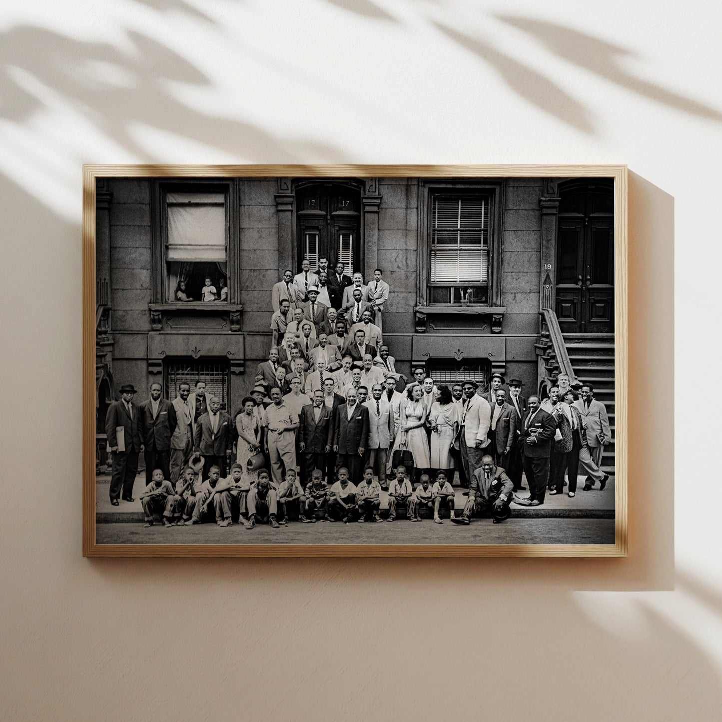 a black and white photo of a group of people