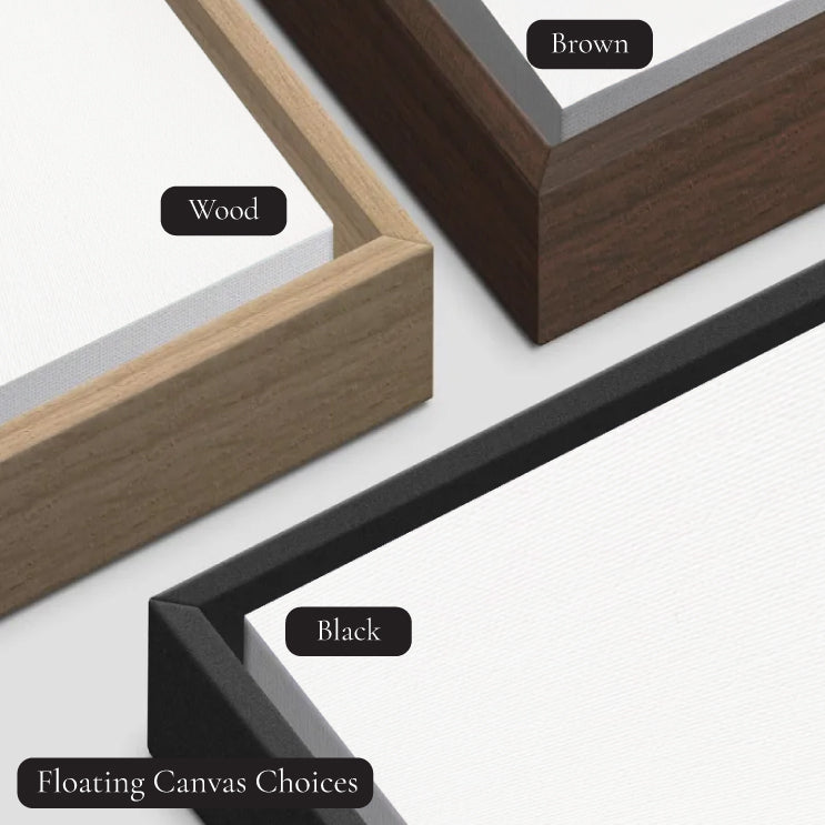 a close up of a wooden frame with different types of wood