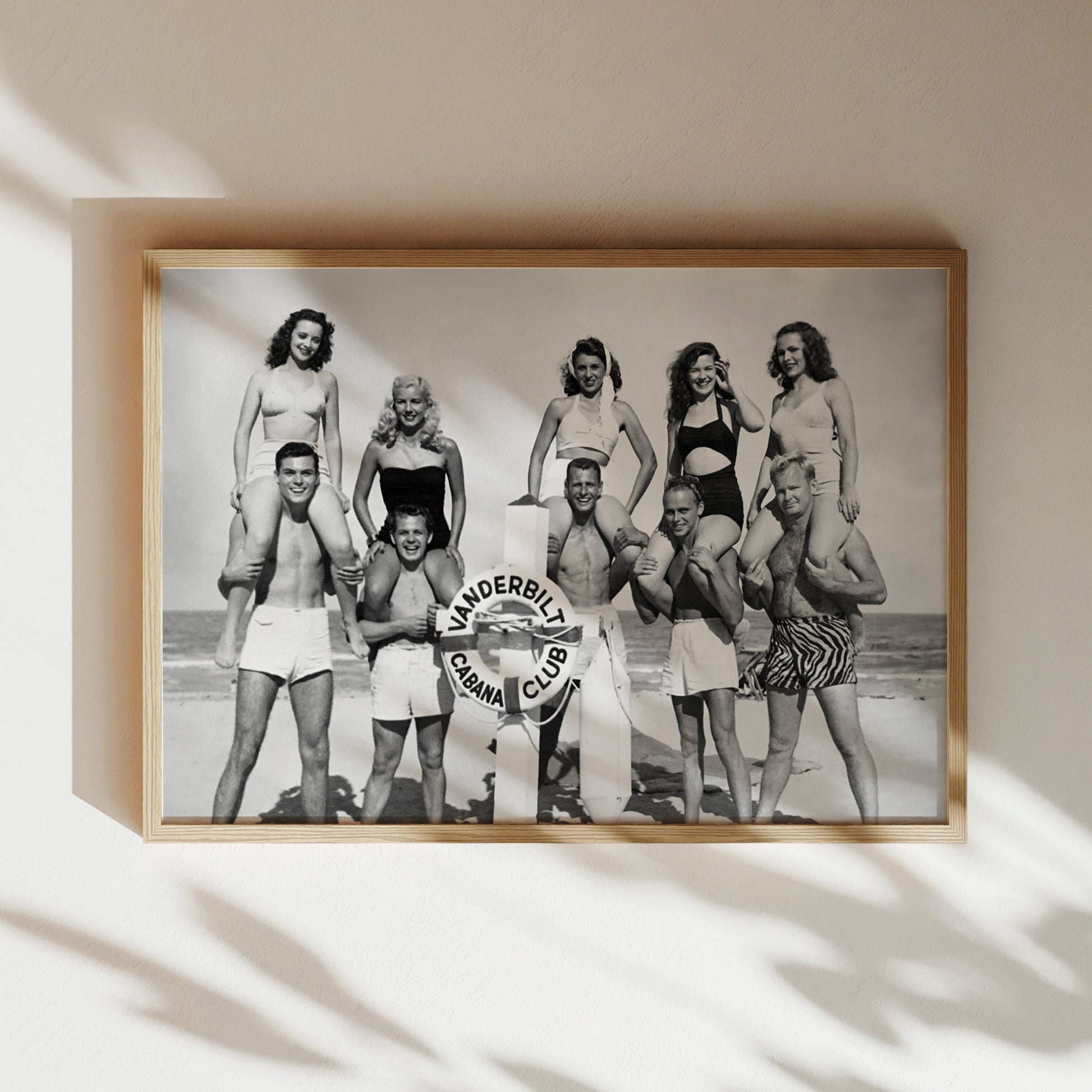 a black and white photo of a group of people