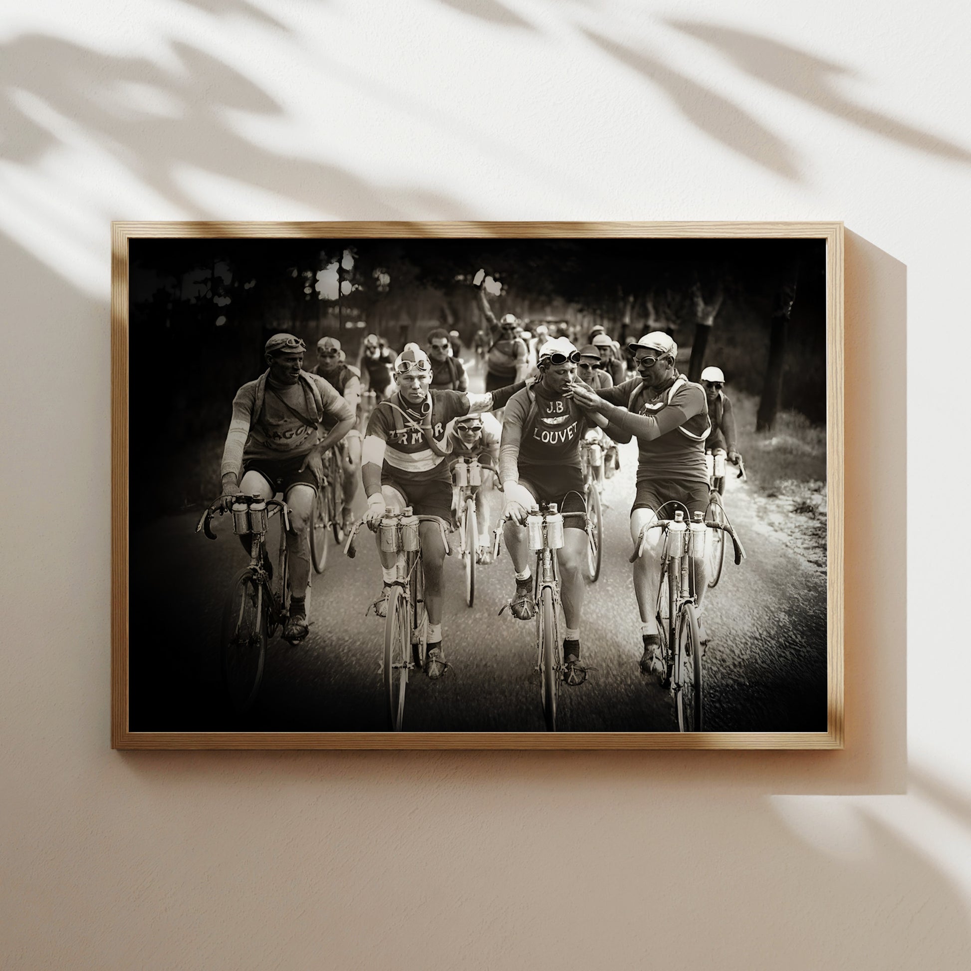 a black and white photo of a group of people